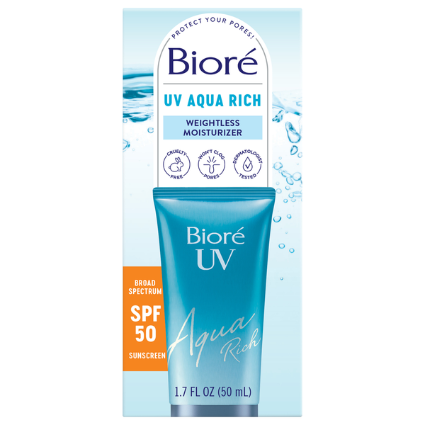 Biore UV Aqua Rich SPF 50 Broad Spectrum Sunscreen