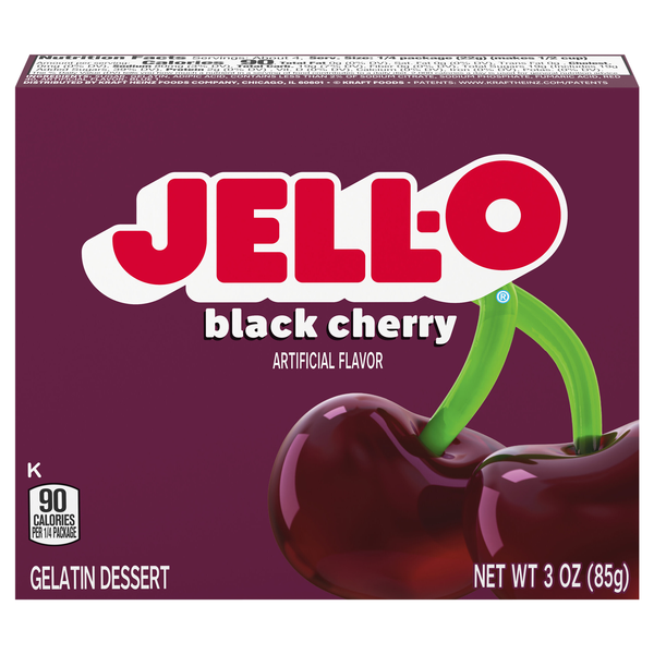 Save on Jell-O Gelatin Dessert Black Cherry Order Online Delivery ...