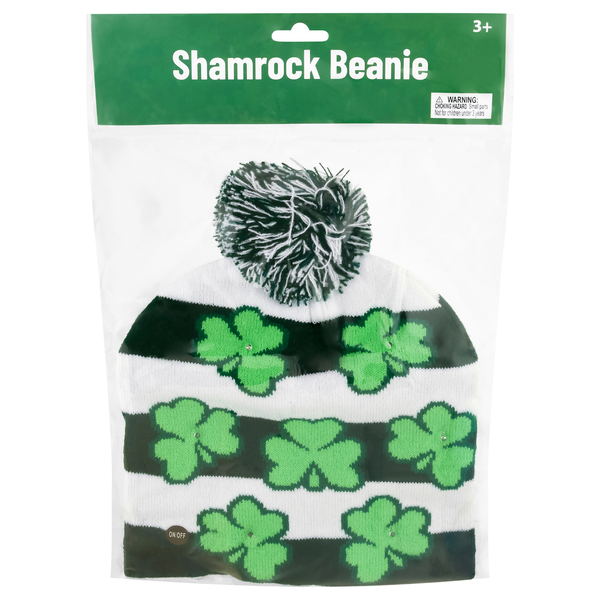 Ningbo MerryArt Glow-Tech Shamrock Beanie