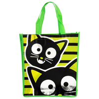 Smart Living Halloween Treat Bag Cats Green