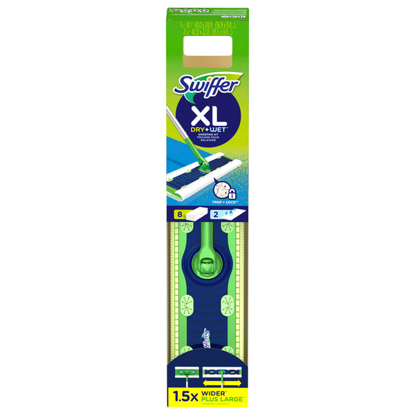 Swiffer XL Dri + Wet Sweeping Kit