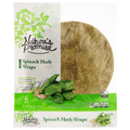 Nature's Promise Spinach Herb Wraps - 6 ct