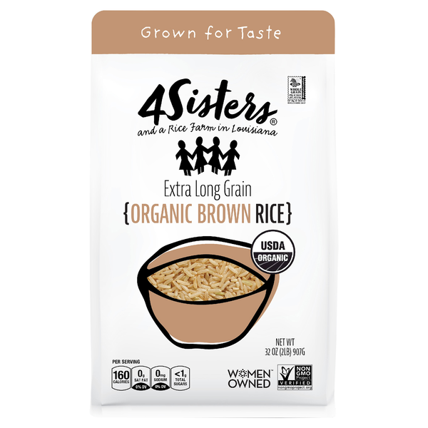 4Sisters Organic Extra Long Whole Grain Brown Rice