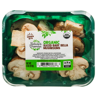 Nature's Promise Organic Sliced Baby Bella Mushrooms