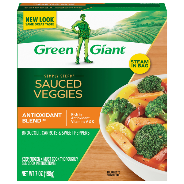 Green Giant Simply Steam Lightly Sauced Antioxidant Blend Frozen