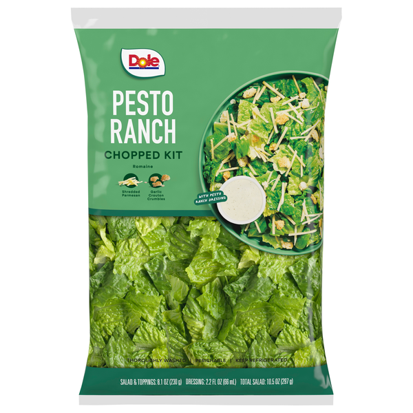 Dole Pesto Ranch Chopped Salad Kit