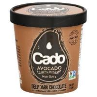 Cado Dairy Free Vegan Deep Dark Chocolate Avocado Frozen Dessert