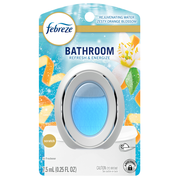 Febreze Small Spaces Rejuvenating Water Zesty Orange Blossom Air Freshener