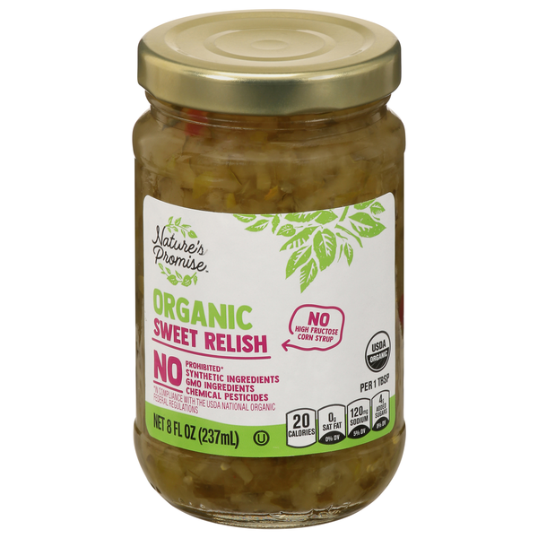 Nature's Promise Organic Sweet Relish