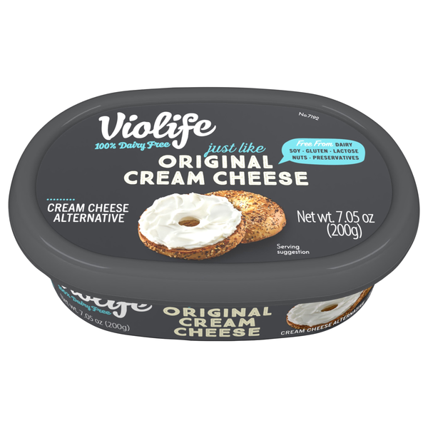 Violife Dairy Free Vegan Just Like Original Cream Cheese Alternative