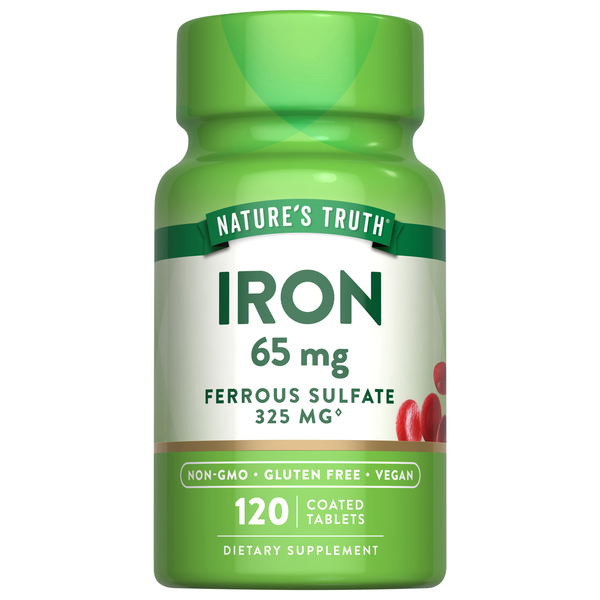 Nature's Truth Iron 65 mg Coated Tablets