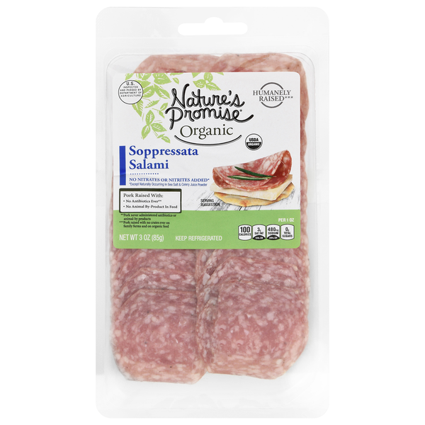 Nature's Promise Organic Soppressata Salami
