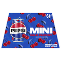 Pepsi Wild Cherry Soda Mini - 6 pk