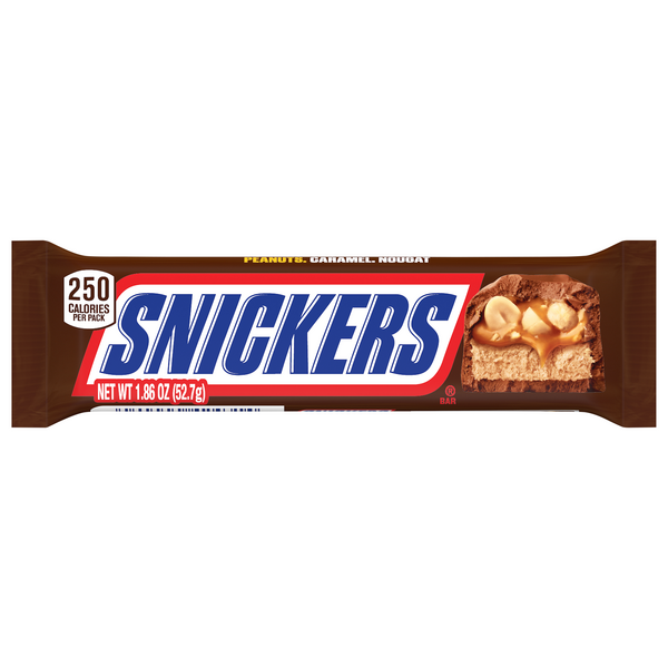 Snickers Peanuts Caramel & Milk Chocolate Candy Bar