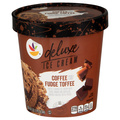 Giant Deluxe Coffee Fudge Toffee Ice Cream