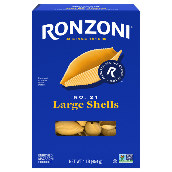 Save on Ronzoni Pasta Shells Large No. 21 Order Online Delivery Stop