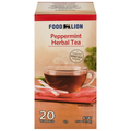 Food Lion Peppermint Herbal Tea Bags