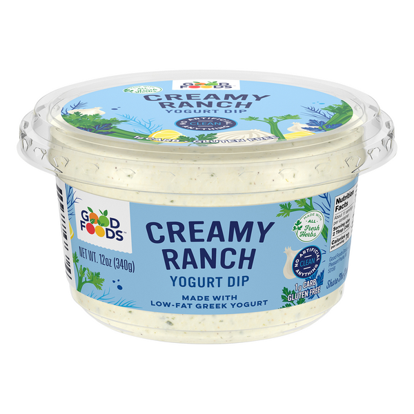 Save on Good Foods Greek Yogurt Dip Creamy Ranch Order Online Delivery