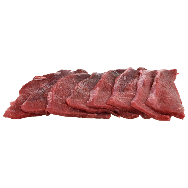 Hannaford Thin Sliced Angus Beef Round Tip Steak
