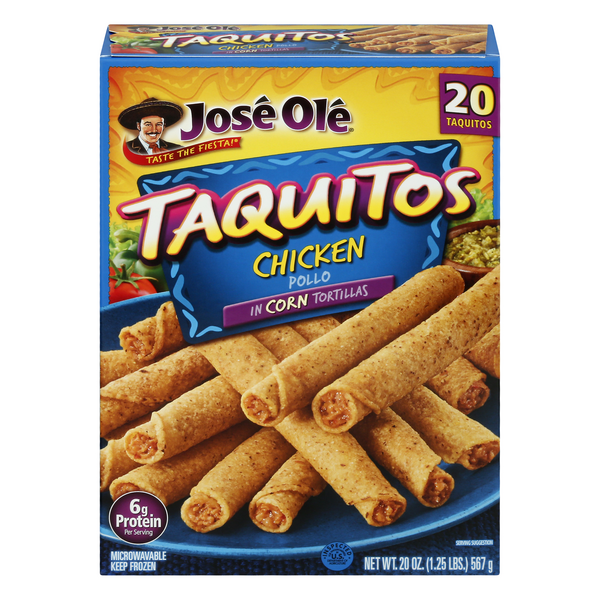 Save on Jose Ole Taquitos Chicken 15 ct Order Online Delivery Food Lion