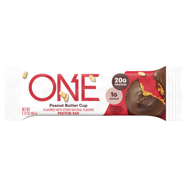 Save on ONE Gluten Free Peanut Butter Cup 20g Protein Bar Order Online