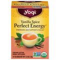 Yogi Organic Perfect Energy Vanilla Spice Herbal Tea Bags