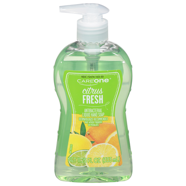 CareOne Liquid Hand Soap Antibacterial Citrus Fresh
