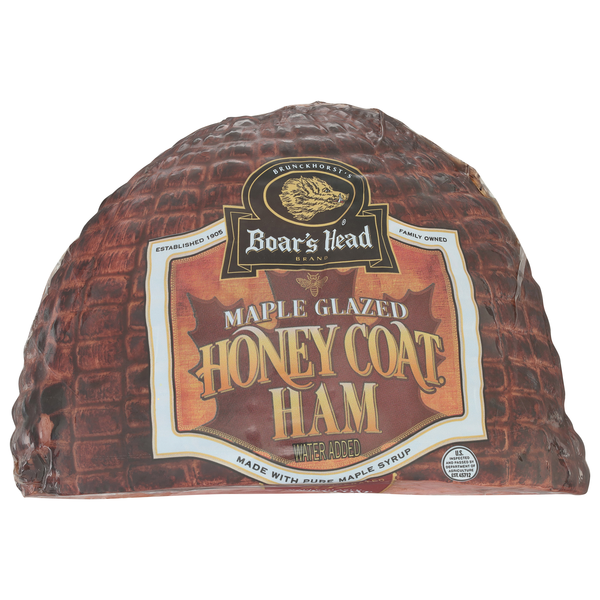 Save on Boar's Head Deli Maple Glazed Honey Coat Ham (Regular Sliced
