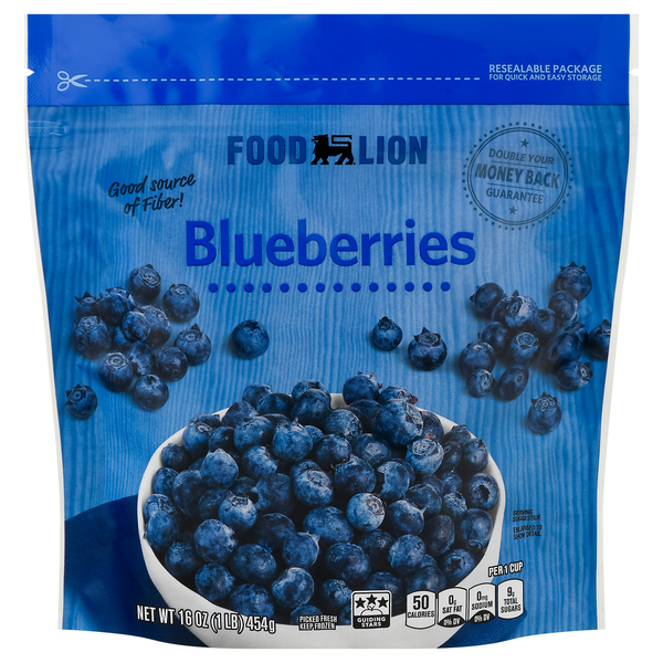 Food Lion Blueberries Frozen