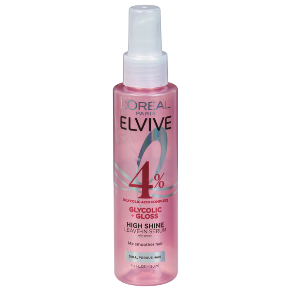 L'Oreal Elvive Glycolic + Gloss High Shine Leave-In Serum