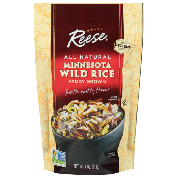 Reese All Natural Paddy Grown Minnesota Wild Rice