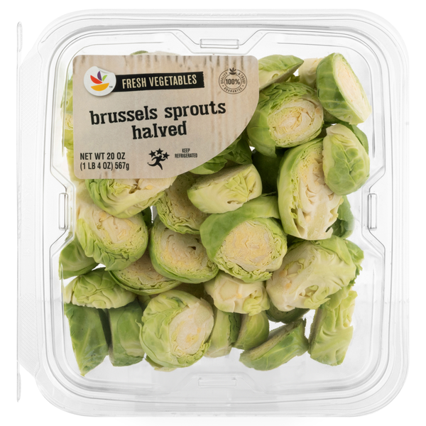 Our Brand Fresh Vegetables Halved Brussels Sprouts