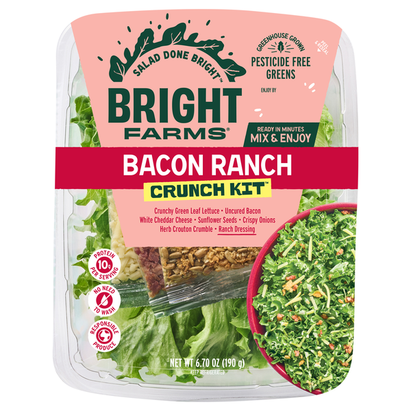 BrightFarms Bacon Ranch Salad Crunch Kit