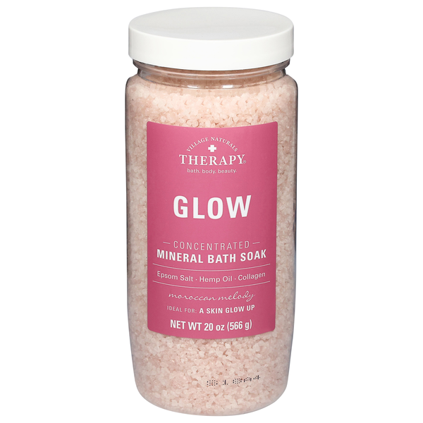 Village Naturals Therapy Glow Moroccan Melody Mineral Bath Soak