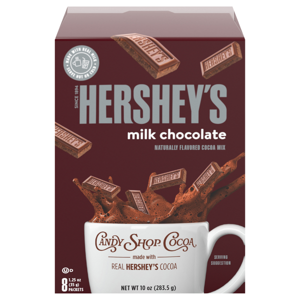 Candy Shop Cocoa Hershey's Milk Chocolate Cocoa Mix - 8 ct