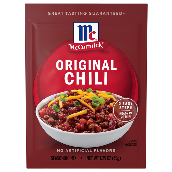 McCormick Original Chili Seasoning Mix Packet