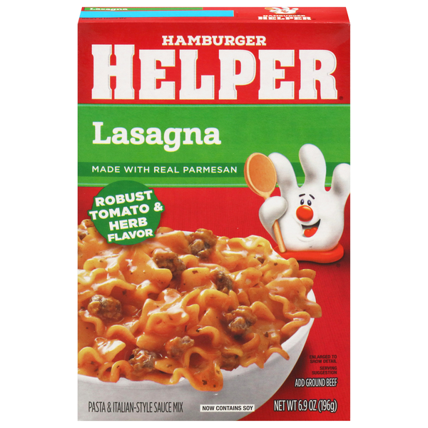 Hamburger Helper Lasagna Pasta Sauce Mix