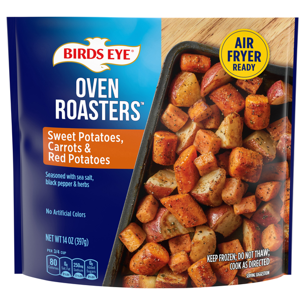 Birds Eye Oven Roasters Sweet Potatoes Carrots & Red Potatoes Frozen