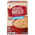 Our Brand Lower Sugar Maple 'N Brown Sugar Instant Oatmeal - 10 ct