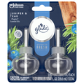 Glade plugIns Fresh Collection Juniper & Teak Scented Oil Refills - 2 ct