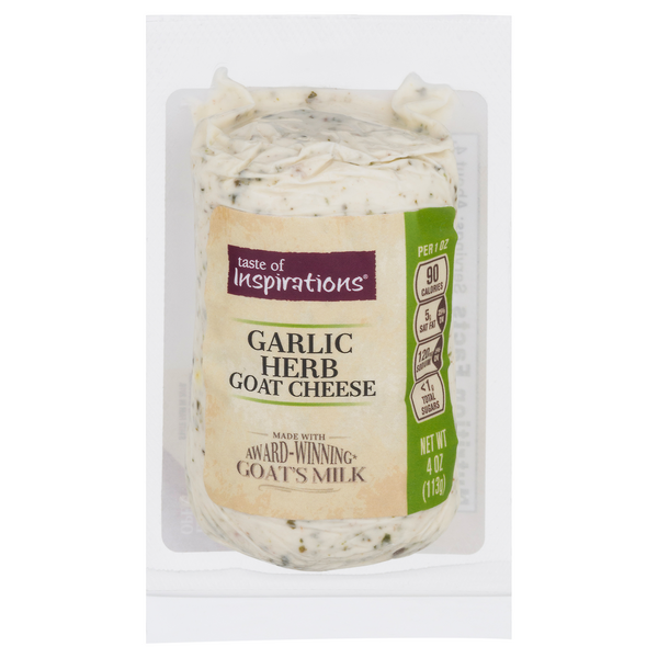 Taste of Inspirations Garlic Herb Goat Cheese Log