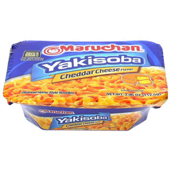 Maruchan Yakisoba Cheddar Cheese Flavor Homestyle Japanese Noodles