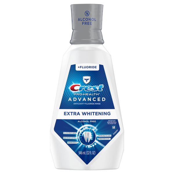 Crest Pro-Health Advanced Extra Whitening Anticavity Fluoride Rinse