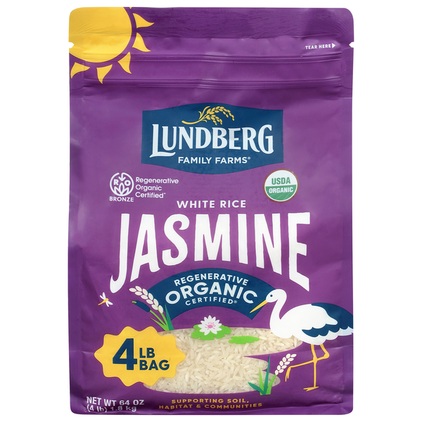 Lundberg Organic California White Jasmine Rice
