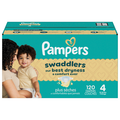 Pampers Swaddlers Size 4 Baby Diapers 22-37 lb