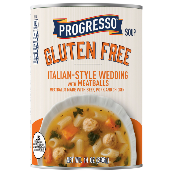 Progresso Gluten Free Italian-Style Wedding with Meatballs Soup