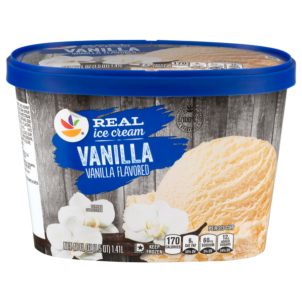 Giant Vanilla Real Ice Cream