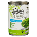 Nature's Promise Organic No Salt Added Sweet Peas