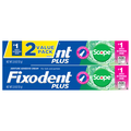 Fixodent Plus Scope Flavor Denture Adhesive Cream Value Pack - 2 ct