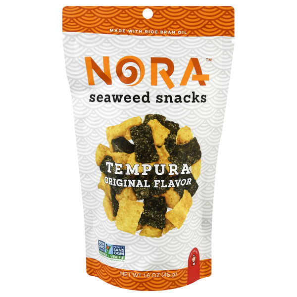 Nora Tempura Original Flavor Seaweed Snacks